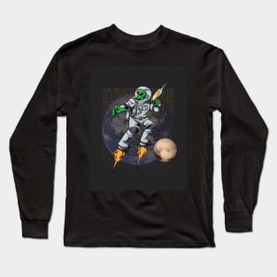 alien warrior Long Sleeve T-Shirt